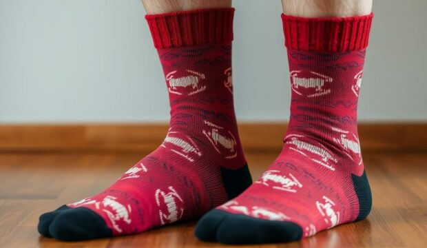 Носки с весом: тяжесть и лёгкость принта