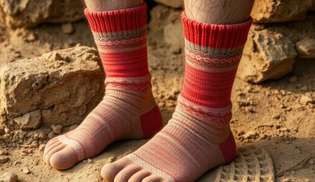 Носки для историков на раскопках: долговечность