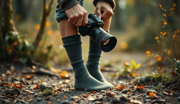 Носки для фотографов: удобство при съёмке