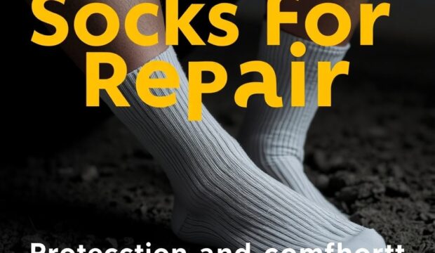 Носки для ремонта: защита и комфорт — ваш незаменимый помощник в мастерской
