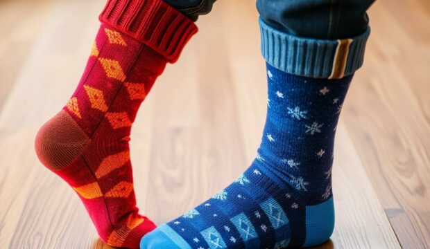 Носки с температурой: тёплый и холодный стиль