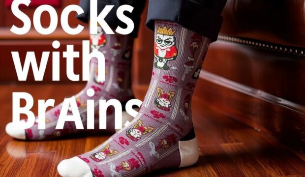 Носки с мозгом: интеллект в образе