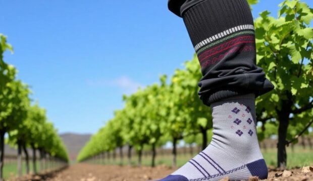 Носки для виноделов на винограднике: удобство, которое ощущаешь на каждом шаге