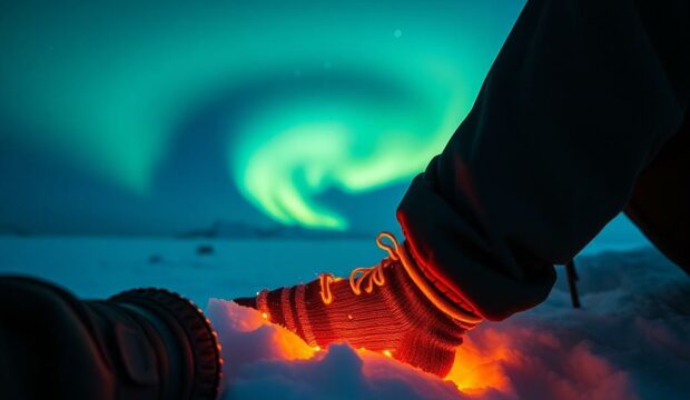 Носки для арктической экспедиции: экстремальное тепло