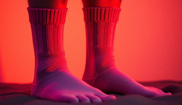 Носки с тоном: глубина образа