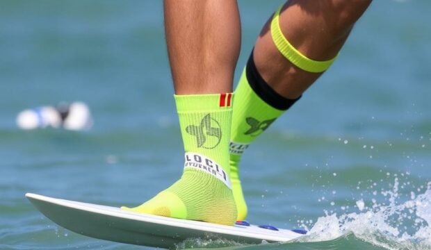 Носки для виндсёрфинга: фиксация и защита