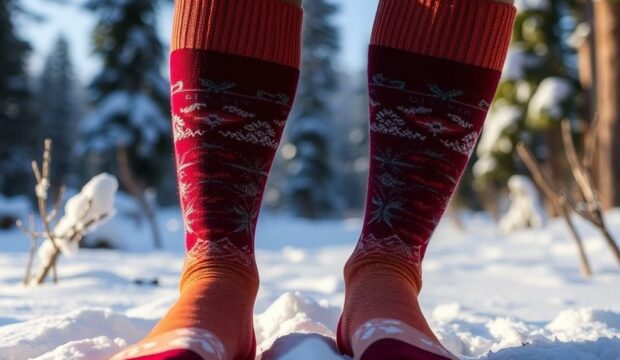 Носки для метеорологов: терморегуляция в любых условиях