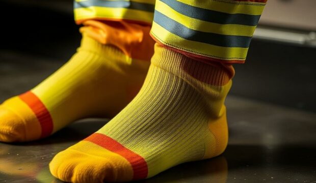Носки для пожарных: огнестойкие материалы и их роль в защите стоп