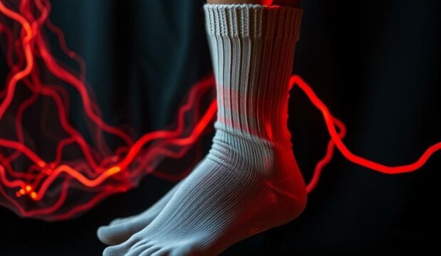 Носки с сосудами: циркуляция образа