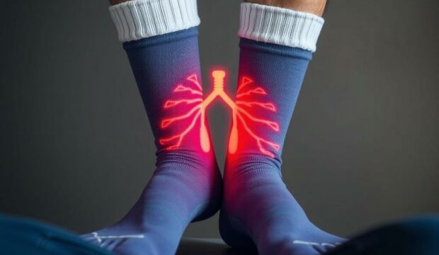 Носки с лёгкими: дыхание стиля