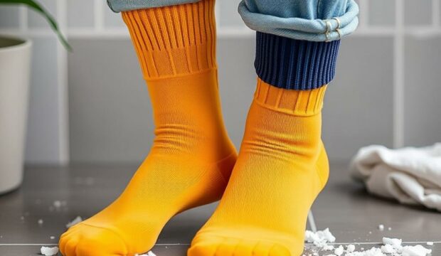 Носки для уборки: прочные и практичные