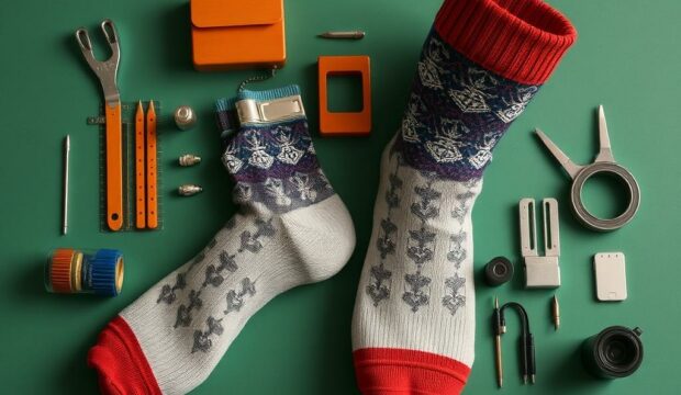 Носки с компонентами: части целого