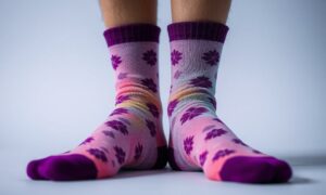 Носки с оттенком: нюансы принта