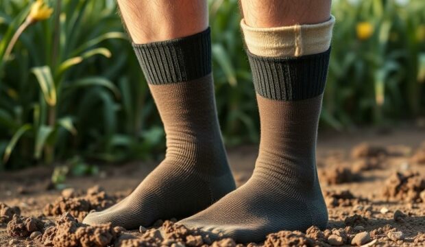 Носки для фермеров на ферме: защита от грязи