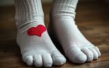 Носки с сердцем: символ любви и жизни