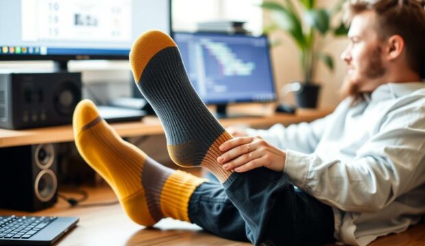 Носки для тестировщиков ПО: комфорт за компьютером