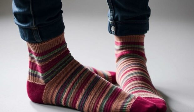 Носки с переменными: гибкость образа