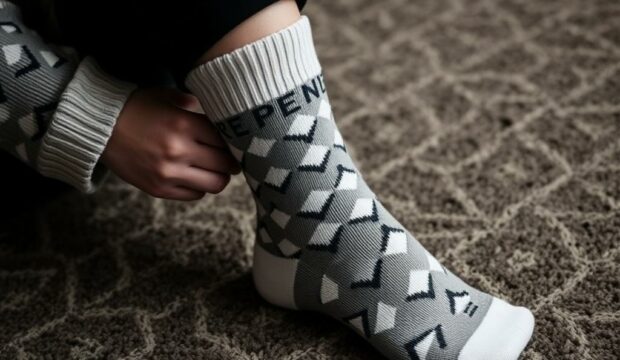 Носки для шопинга: удобство на весь день