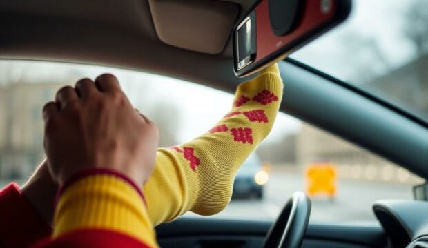 Носки для таксистов: удобство за рулём