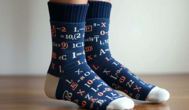 Носки с уравнениями: математика красоты