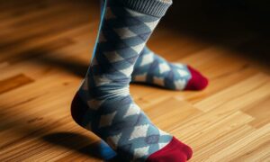 Носки с насыщенностью: яркость стиля, которая идет от сердца