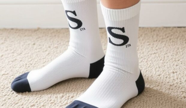 Носки с инициалами: персонализированный стиль