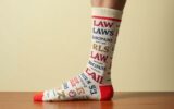 Носки с законами: правила стиля