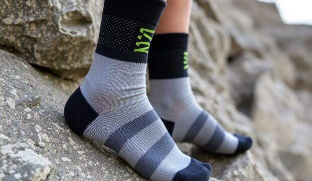 Носки для альпинизма на скалах: фиксация и вентиляция