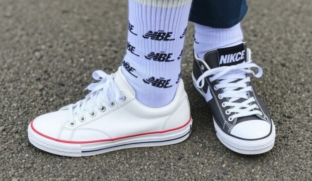 Носки и кроссовки: идеальные сочетания