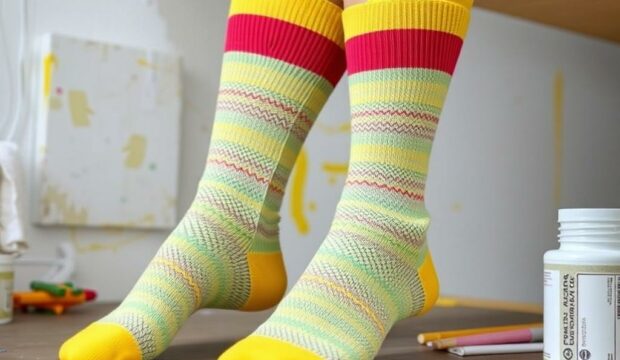 Носки для маляров: лёгкость ухода