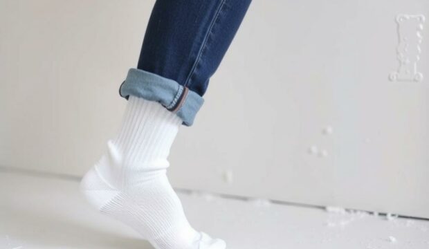 Носки для гипсокартонщиков: лёгкость движений