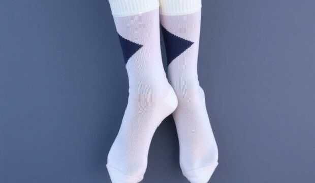 Носки с асимметрией: динамика стиля
