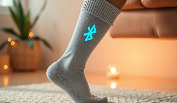 Носки с Bluetooth: беспроводная эстетика