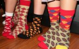 Носки для вечеринки: смелые принты и цвета