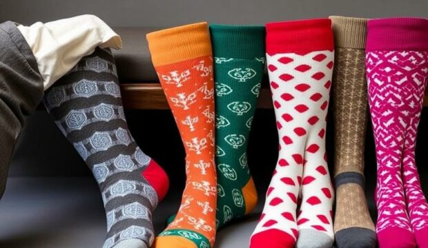 Носки с последовательностями: эволюция образа