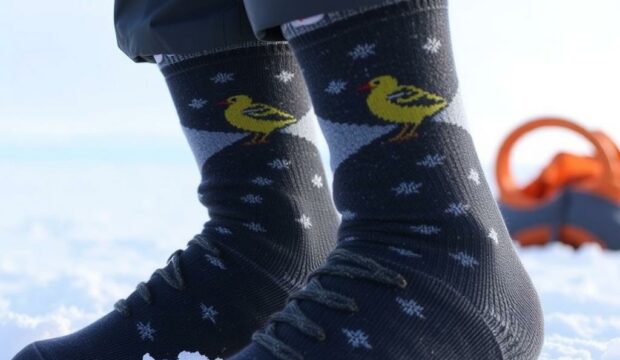 Носки для орнитологов в тундре: теплоизоляция