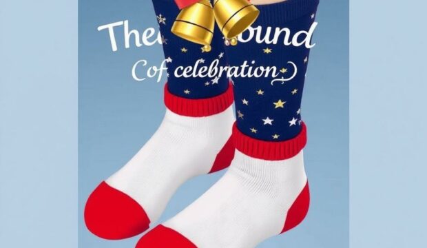 Носки с колокольчиками: звон праздника