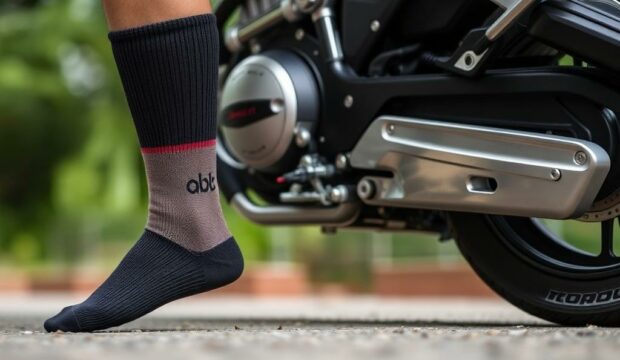 Носки для мотоцикла: защита и вентиляция — комфорт на дороге и уверенность в каждом повороте