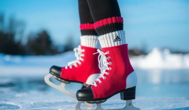 Носки для катания на коньках: тепло и защита
