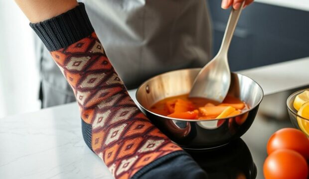 Носки для готовки: нескользящие и удобные