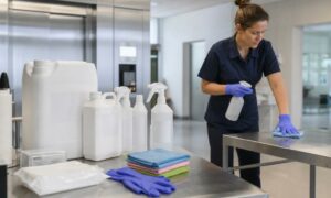 Профессиональная дезинфекция поверхностей на объекте